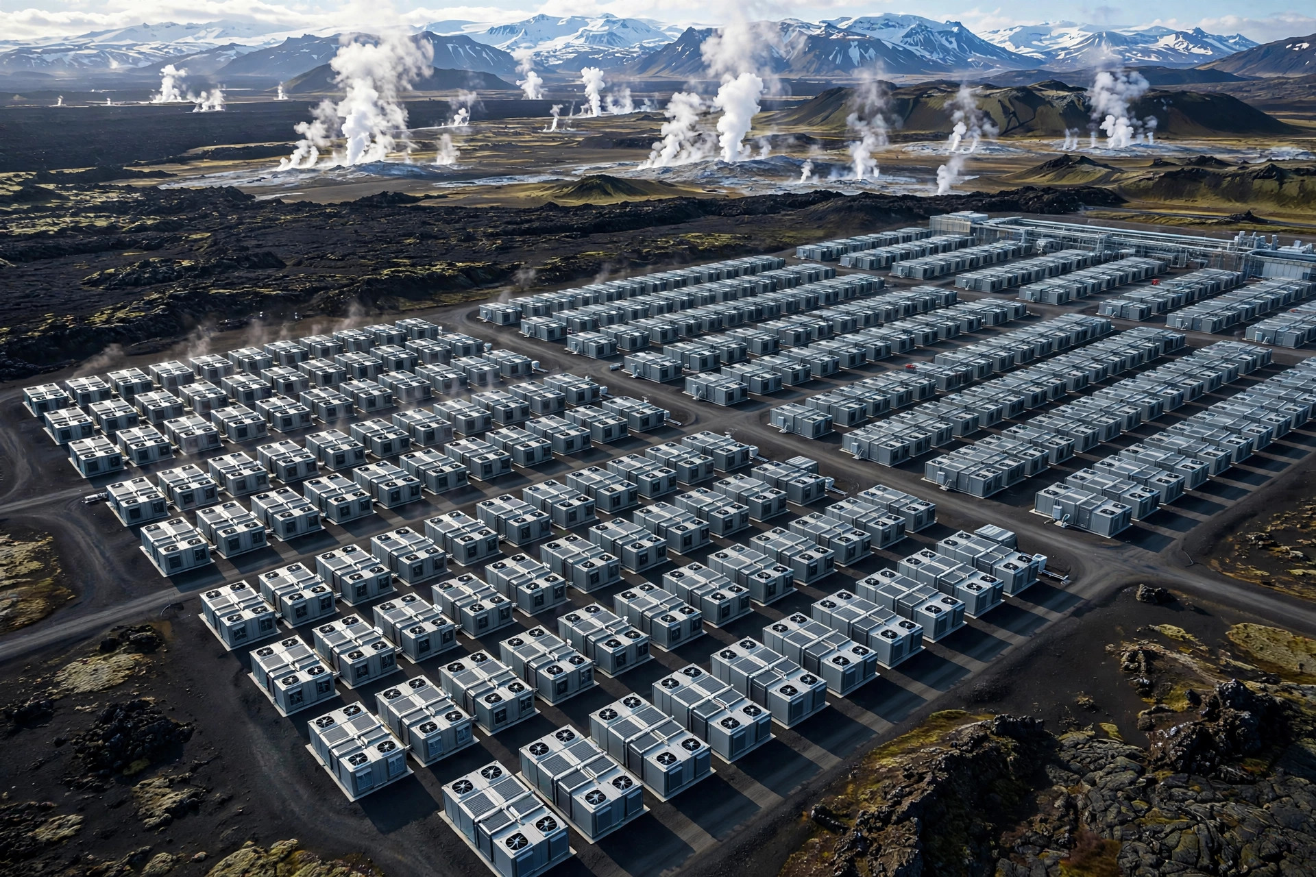 Climeworks Mammoth 直接空气捕集工厂