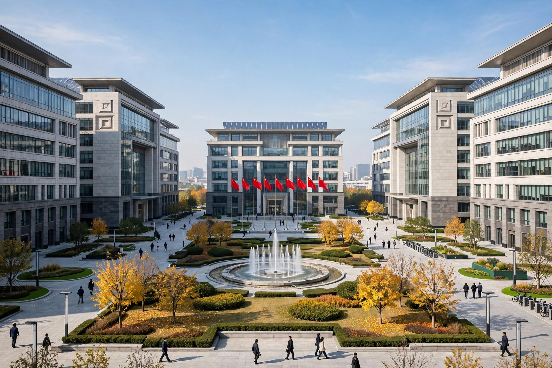 中国提议新增 11 个 CCER 方法学:北京政府办公楼群与广场